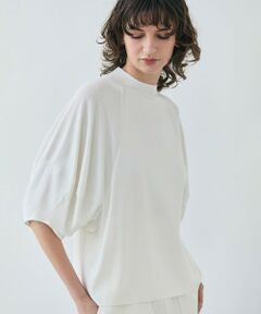 BEIGE, / ベイジ, ニット・セーター | 【洗える】NADIA / ボリュームスリーブ半袖ボトルネックニット