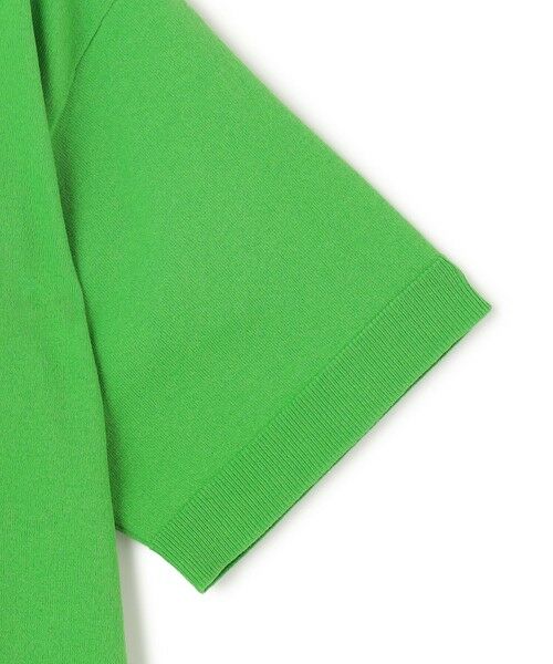 BEIGE, / ベイジ, ニット・セーター | 【洗える】NADIA / レザーポケット付き半袖ニットTシャツ | 詳細11