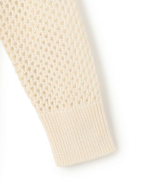 BEIGE, / ベイジ, カーディガン・ボレロ | 【洗える】ALOE / コットンメッシュVネックミドル丈カーディガン | 詳細7