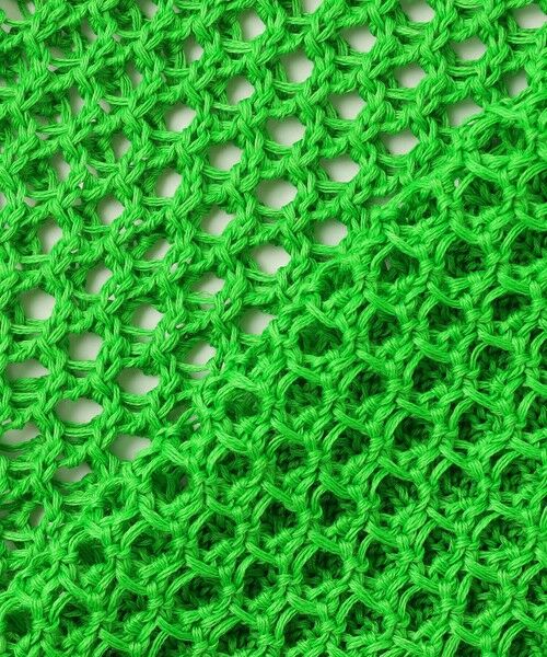 BEIGE, / ベイジ, ニット・セーター | 【洗える】ALOE / コットンメッシュ半袖クルーネックニット | 詳細13