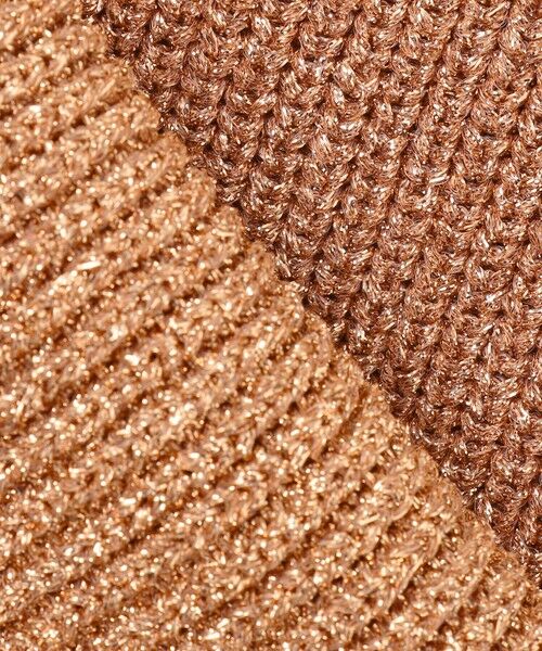 BEIGE, / ベイジ, ニット・セーター | 【洗える・eclat 5月号掲載】VANDA / ラメ入りVネックノースリーブニット | 詳細7