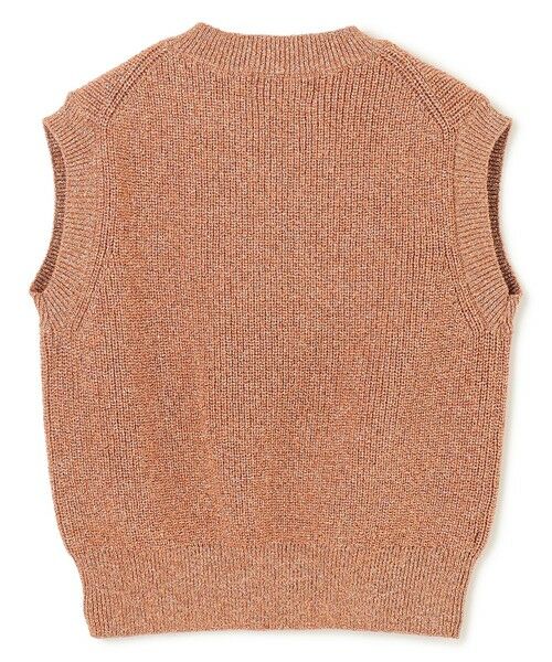 BEIGE, / ベイジ, ニット・セーター | 【洗える・eclat 5月号掲載】VANDA / ラメ入りVネックノースリーブニット | 詳細3