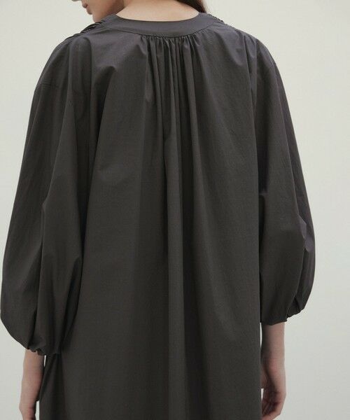 BEIGE, / ベイジ, ロング・マキシ丈ワンピース | 【洗える】MALLOW / コットンパフスリーブマキシドレス | 詳細11