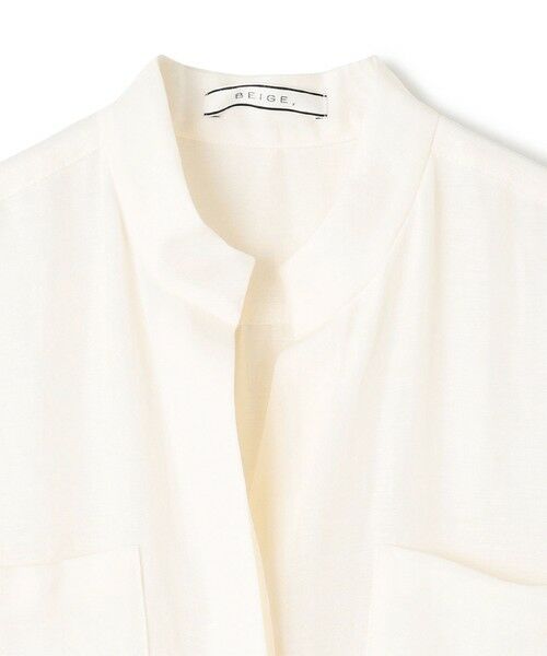 BEIGE, / ベイジ, サロペット・オールインワン | 【洗える】BERNARD / リネンノースリーブオールインワン | 詳細12