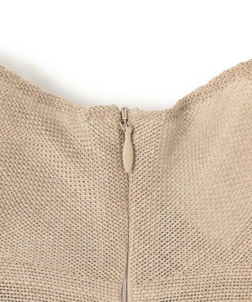 BEIGE, / ベイジ, ロング・マキシ丈ワンピース | 【洗える・吸水速乾・防シワ・eclat 7・8月号掲載】LIATRIS / オフタートルノースリーブワンピース | 詳細8