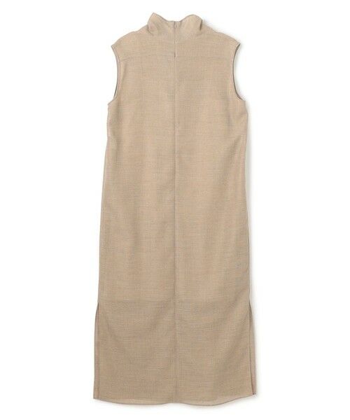 BEIGE, / ベイジ, ロング・マキシ丈ワンピース | 【洗える・吸水速乾・防シワ・eclat 7・8月号掲載】LIATRIS / オフタートルノースリーブワンピース | 詳細4