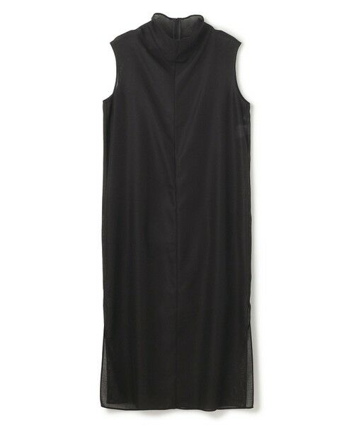 BEIGE, / ベイジ, ロング・マキシ丈ワンピース | 【洗える・吸水速乾・防シワ・eclat 7・8月号掲載】LIATRIS / オフタートルノースリーブワンピース | 詳細14