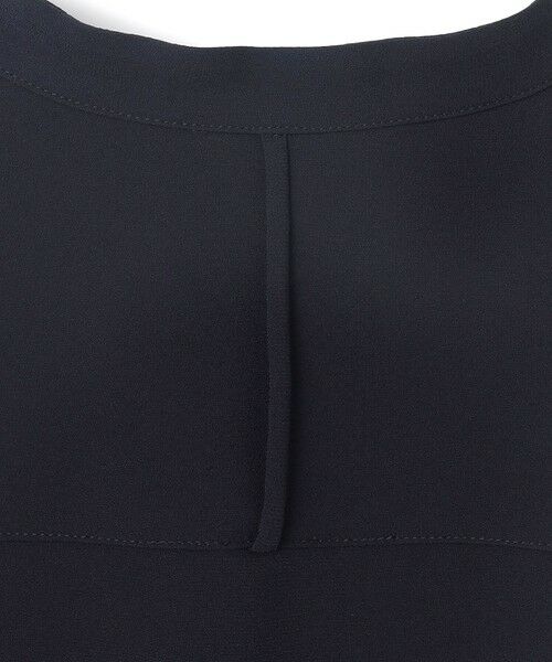 BEIGE, / ベイジ, ロング・マキシ丈ワンピース | 【洗える】FLEUR / フロントドレープノースリーブドレス | 詳細12