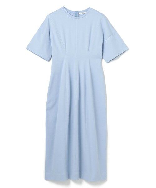 BEIGE, / ベイジ, ロング・マキシ丈ワンピース | 【洗える】GLANTHUS / コットンカーブラインロングフレアワンピース | 詳細5