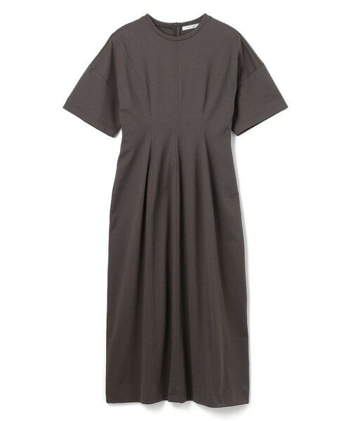 BEIGE, / ベイジ, ロング・マキシ丈ワンピース | 【洗える】GLANTHUS / コットンカーブラインロングフレアワンピース | 詳細9