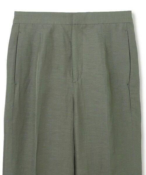 BEIGE, / ベイジ, その他パンツ | 【洗える】BERNARD / リネンストレートフルレングスパンツ | 詳細10