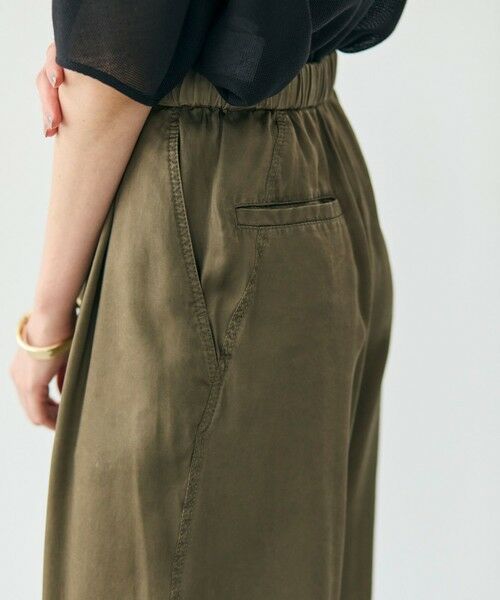 BEIGE, / ベイジ, その他パンツ | 【洗える・VERY 6月号掲載】PAWPAW / ウエストリボンタックワイドパンツ | 詳細18