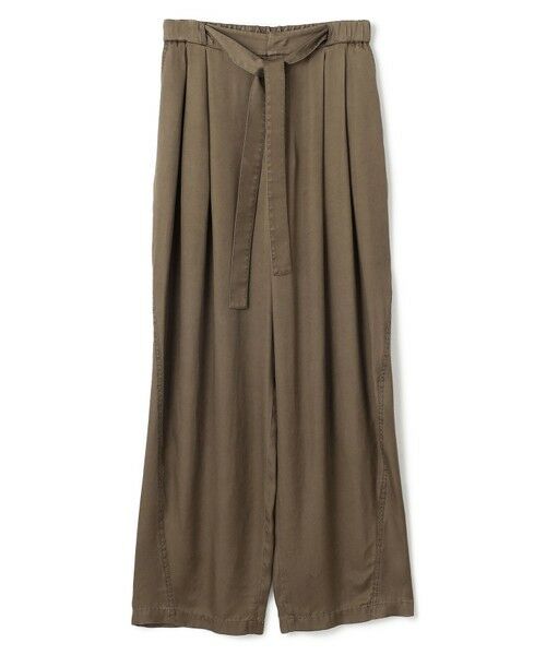 BEIGE, / ベイジ, その他パンツ | 【洗える・VERY 6月号掲載】PAWPAW / ウエストリボンタックワイドパンツ | 詳細20