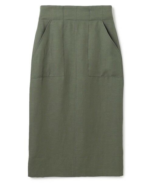 BEIGE, / ベイジ, ミニ・ひざ丈スカート | 【洗える】BERNARD / リネンアウトポケットハイウエストスカート | 詳細12