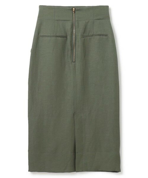 BEIGE, / ベイジ, ミニ・ひざ丈スカート | 【洗える】BERNARD / リネンアウトポケットハイウエストスカート | 詳細13