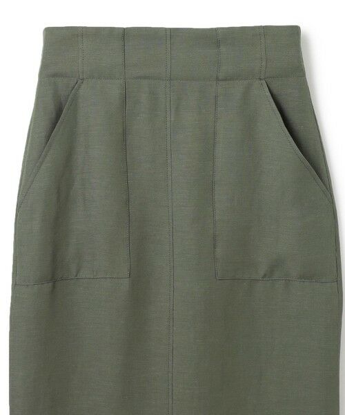 BEIGE, / ベイジ, ミニ・ひざ丈スカート | 【洗える】BERNARD / リネンアウトポケットハイウエストスカート | 詳細14