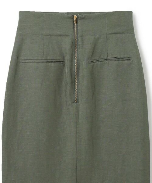 BEIGE, / ベイジ, ミニ・ひざ丈スカート | 【洗える】BERNARD / リネンアウトポケットハイウエストスカート | 詳細15