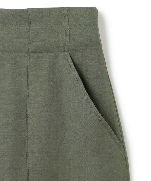 BEIGE, / ベイジ, ミニ・ひざ丈スカート | 【洗える】BERNARD / リネンアウトポケットハイウエストスカート | 詳細16