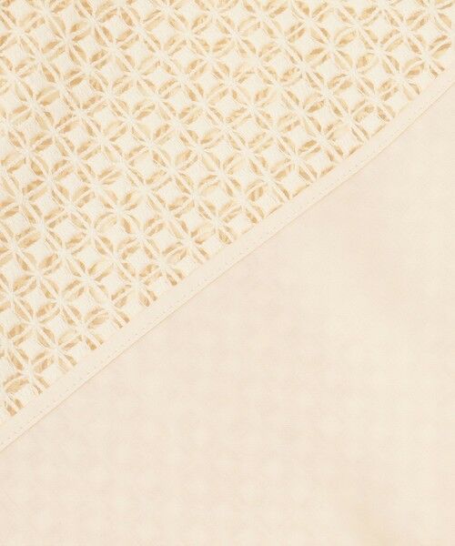 BEIGE, / ベイジ, ミニ・ひざ丈スカート | NIGELLA / 異素材MIXコットンレースビックポケットスカート | 詳細12