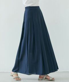 BEIGE, / ベイジ, ミニ・ひざ丈スカート | 【洗える】CARINATA / ウエストタックラップスカート