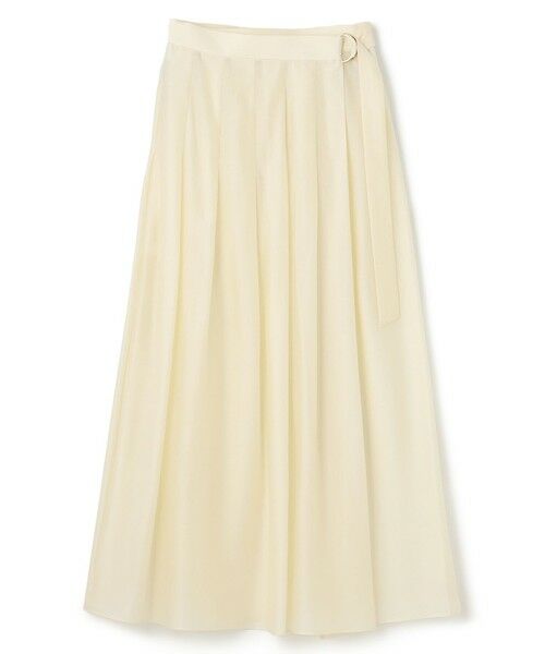 BEIGE, / ベイジ, ミニ・ひざ丈スカート | 【洗える】CARINATA / ウエストタックラップスカート | 詳細4