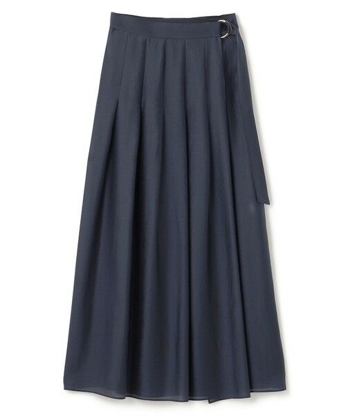 BEIGE, / ベイジ, ミニ・ひざ丈スカート | 【洗える】CARINATA / ウエストタックラップスカート | 詳細9