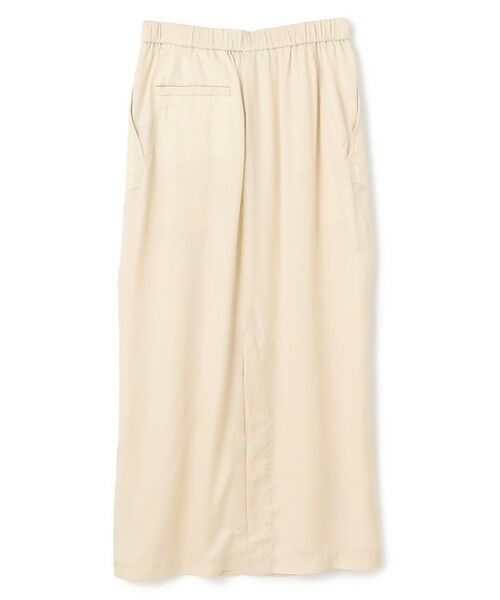 BEIGE, / ベイジ, ミニ・ひざ丈スカート | 【洗える】PAWPAW / ウエストリボンタックスカート | 詳細6