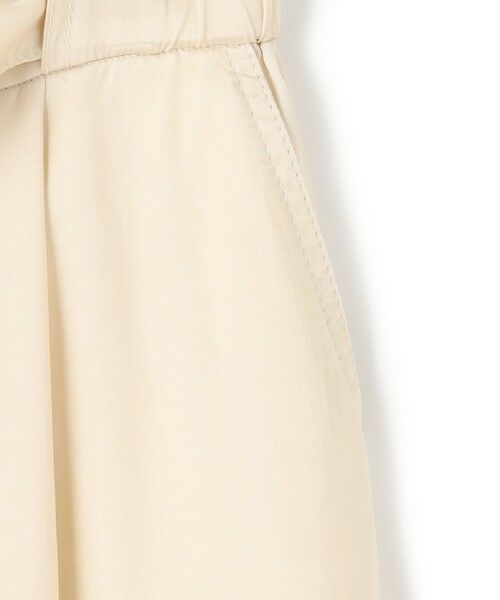 BEIGE, / ベイジ, ミニ・ひざ丈スカート | 【洗える】PAWPAW / ウエストリボンタックスカート | 詳細9