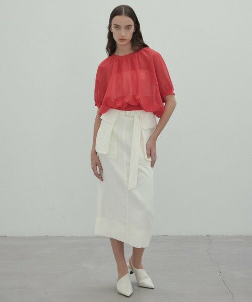 BEIGE, / ベイジ, ベルト・サスペンダー | 【洗える】BERNARD / リネンワイドポケット付きラップベルト | 詳細3