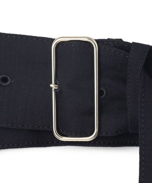 BEIGE, / ベイジ, ベルト・サスペンダー | 【洗える】BERNARD / リネンワイドポケット付きラップベルト | 詳細17