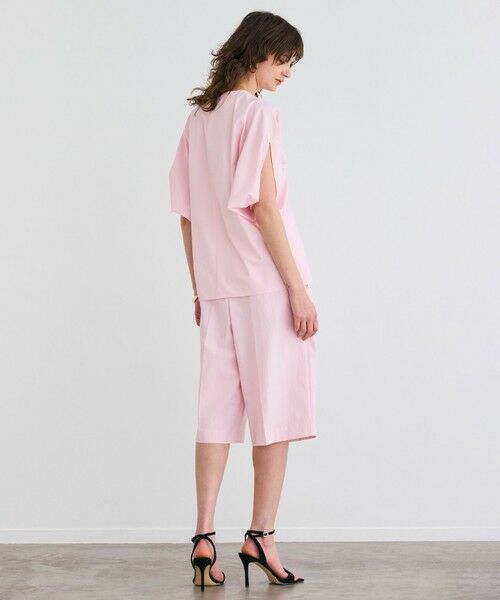 BEIGE, / ベイジ, シャツ・ブラウス | 【接触冷感/UVカット/洗える・BAILA 8.9月合併号掲載】YANN / Vスリットプルオーバーブラウス | 詳細13