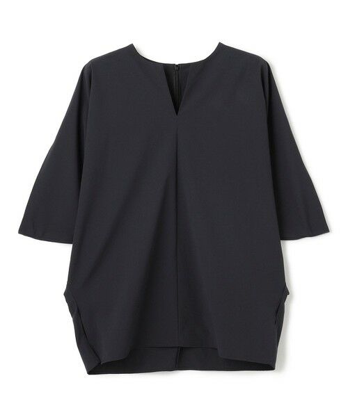 BEIGE, / ベイジ, シャツ・ブラウス | 【接触冷感/UVカット/洗える・BAILA 8.9月合併号掲載】YANN / Vスリットプルオーバーブラウス | 詳細17