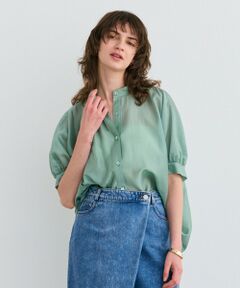 BEIGE, / ベイジ, シャツ・ブラウス | 【洗える】AMARYLLIS / シアーパフオーバーサイズブラウス