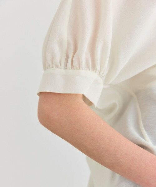 BEIGE, / ベイジ, シャツ・ブラウス | 【洗える】AMARYLLIS / シアーパフオーバーサイズブラウス | 詳細2