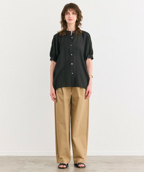 BEIGE, / ベイジ, シャツ・ブラウス | 【洗える】AMARYLLIS / シアーパフオーバーサイズブラウス | 詳細18