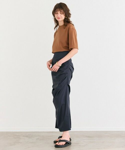 BEIGE, / ベイジ, シャツ・ブラウス | 【洗える】ALTHEA / ダンボールジャージーバックスリットブラウス | 詳細2