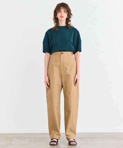 BEIGE, / ベイジ, シャツ・ブラウス | 【洗える】ALTHEA / ダンボールジャージーバックスリットブラウス | 詳細10