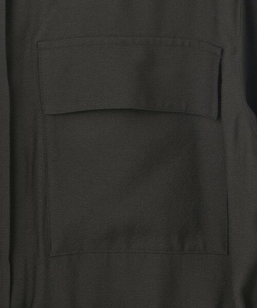 BEIGE, / ベイジ, テーラードジャケット | 【洗える】AMARYLLIS / ウエストベルトシアーサファリジャケット | 詳細12