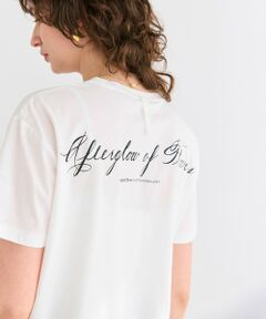 BEIGE, / ベイジ, カットソー | 【洗える】CAMPANULA / メッセージプリントTシャツ