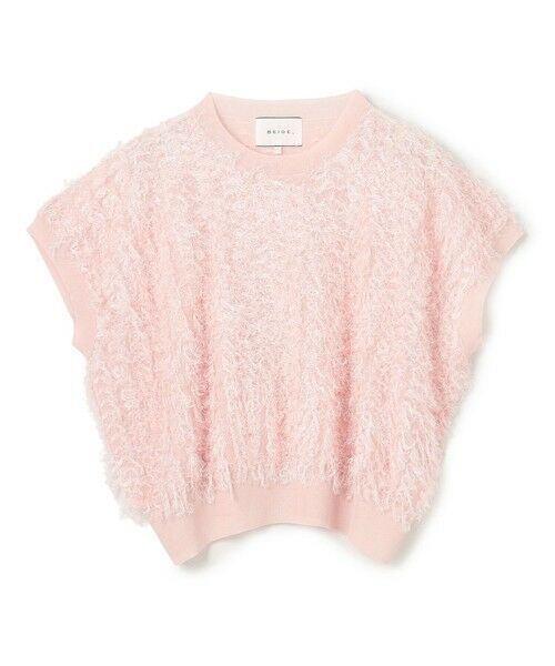 BEIGE, / ベイジ, ニット・セーター | 【洗える】LYCORIS / カットジャカードプルオーバーニット | 詳細7