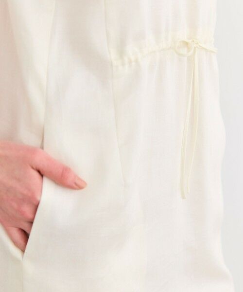 BEIGE, / ベイジ, ロング・マキシ丈ワンピース | 【洗える】BERGAMOT / ウォッシャブルリネンアメスリロングワンピース | 詳細1