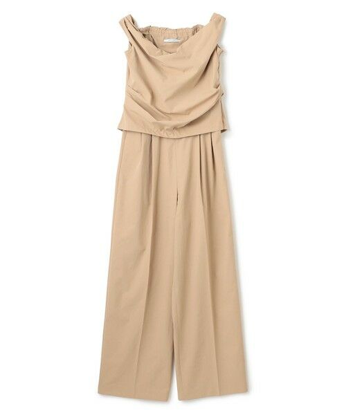 BEIGE, / ベイジ, サロペット・オールインワン | 【接触冷感/UVカット/洗える・anan 2451号掲載】YANN / オフショルダーオールインワン | 詳細4