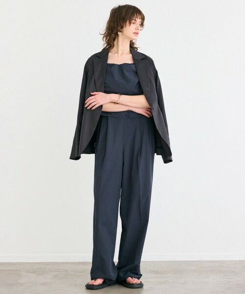 BEIGE, / ベイジ, サロペット・オールインワン | 【接触冷感/UVカット/洗える・anan 2451号掲載】YANN / オフショルダーオールインワン | 詳細15