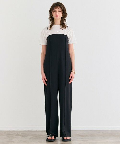 BEIGE, / ベイジ, サロペット・オールインワン | 【洗える】PHILOX / ハイストレッチベアトップオールインワン | 詳細15