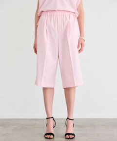 BEIGE, / ベイジ, その他パンツ | 【接触冷感/UVカット/洗える】YANN / ウエストゴムハーフタックパンツ