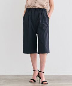 BEIGE, / ベイジ, その他パンツ | 【接触冷感/UVカット/洗える】YANN / ウエストゴムハーフタックパンツ