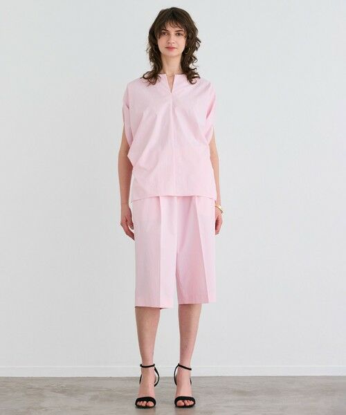 BEIGE, / ベイジ, その他パンツ | 【接触冷感/UVカット/洗える】YANN / ウエストゴムハーフタックパンツ | 詳細12