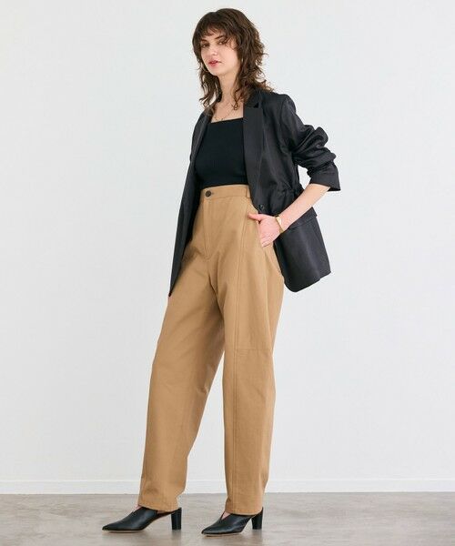 BEIGE, / ベイジ, チノ・ワークパンツ | 【洗える】GAZANIA / コットンチノカービーパンツ | 詳細2