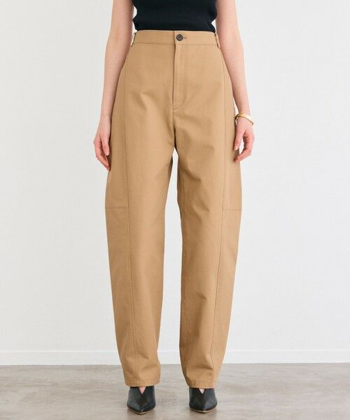 BEIGE, / ベイジ, チノ・ワークパンツ | 【洗える】GAZANIA / コットンチノカービーパンツ(Camel Beige)