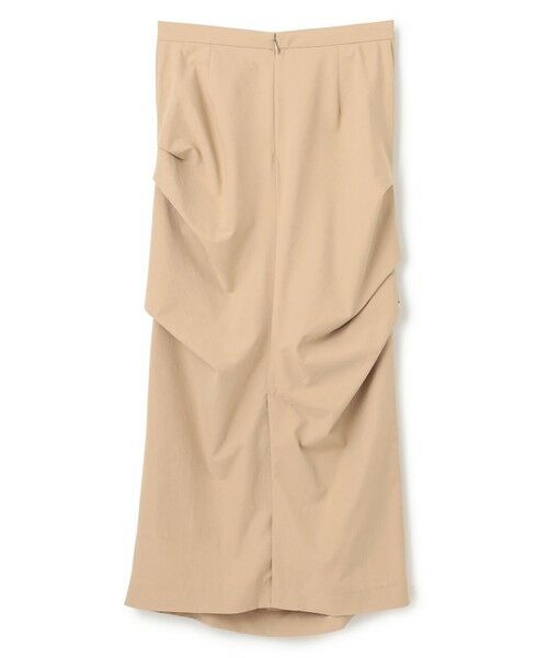 BEIGE, / ベイジ, ミニ・ひざ丈スカート | 【接触冷感/UVカット/洗える】YANN / サイドタックIラインロングスカート | 詳細4